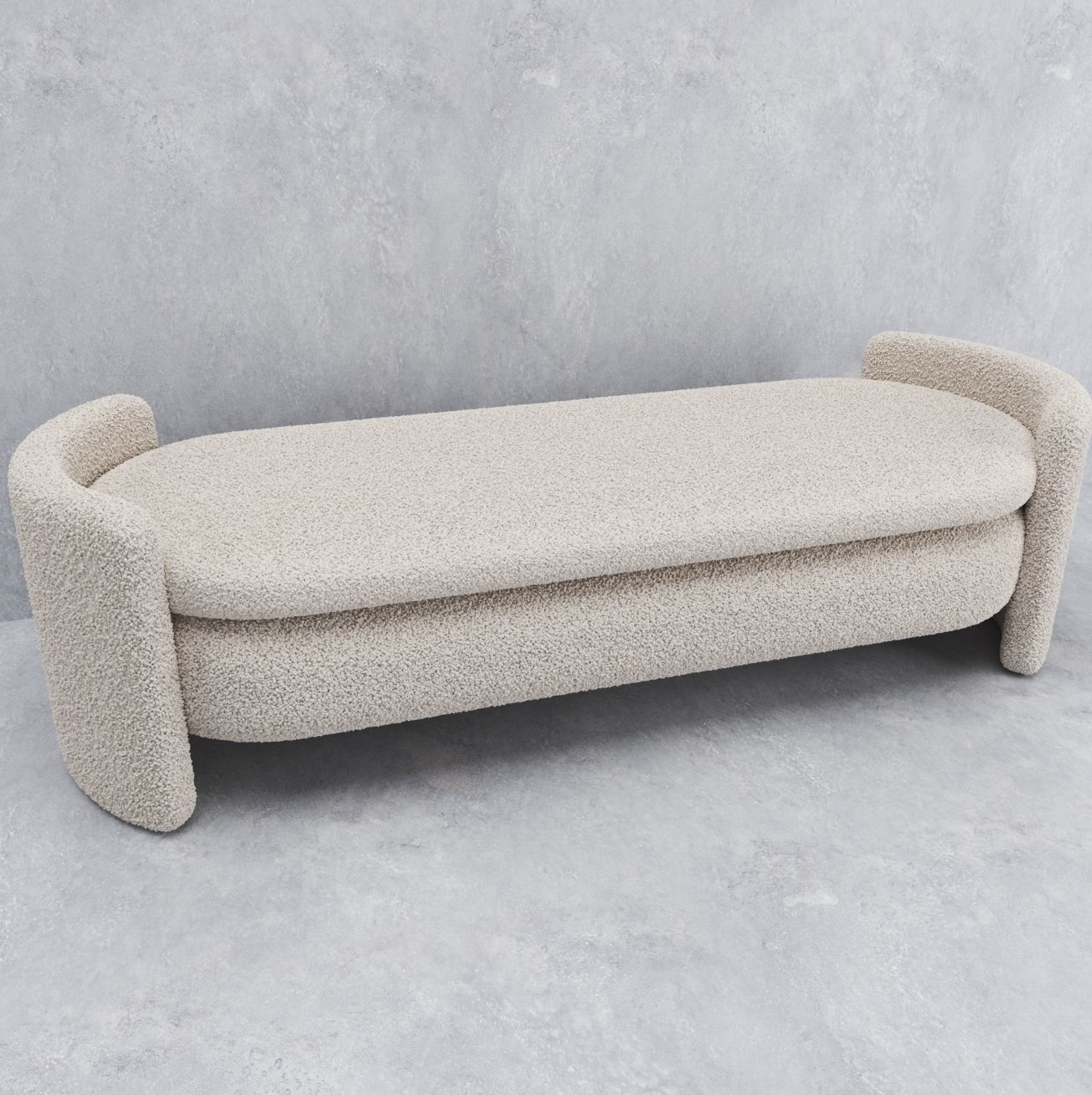 Bench Calder - Storage Bench 3D model_2