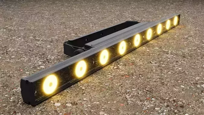 Concert Stage Line Light Detailed