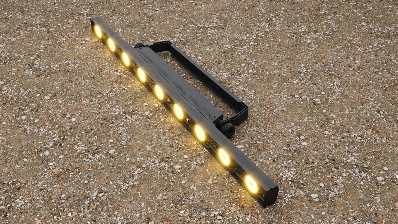 Concert Stage Line Light Detailed 3D model_2