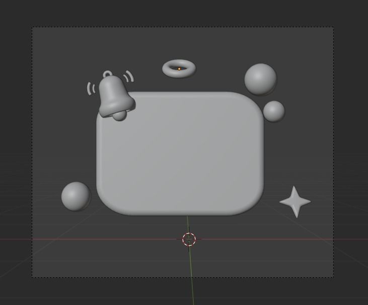 Social Media 3d Illustration  Icon Pack 3D model_10