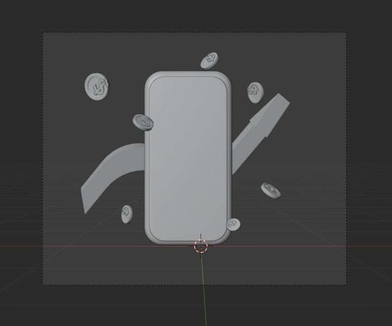 Social Media 3d Illustration  Icon Pack 3D model_28