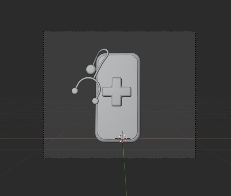 Social Media 3d Illustration  Icon Pack 3D model_16