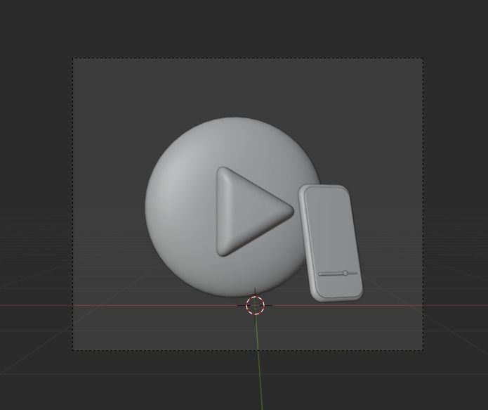 Social Media 3d Illustration  Icon Pack 3D model_15