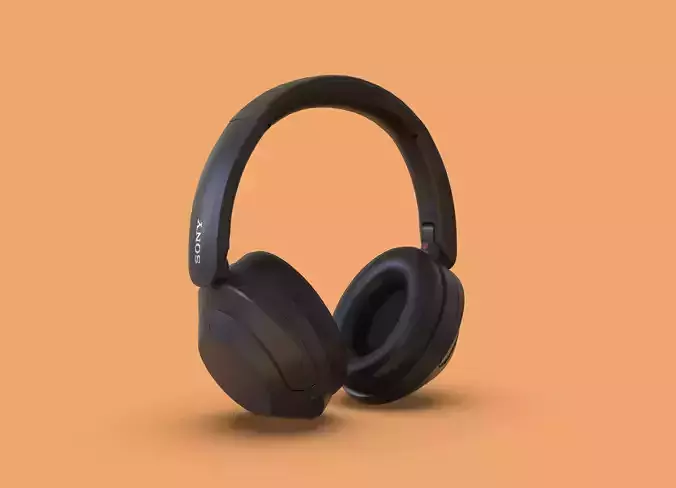 WH- Black Headphone