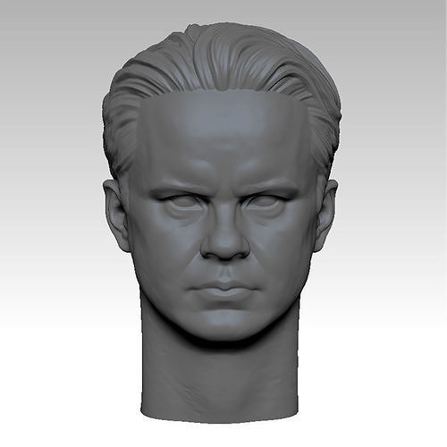 Shawshank Redemption Tim Robbins HEAD SCULPTURE 3D PRINT MODEL  3D print model