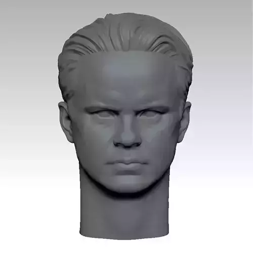 Shawshank Redemption Tim Robbins HEAD SCULPTURE 3D PRINT MODEL 