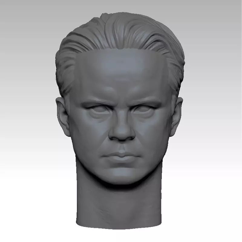 Shawshank Redemption Tim Robbins HEAD SCULPTURE 3D PRINT MODEL  3D print model_0