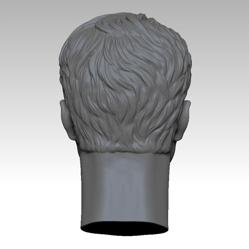 Shawshank Redemption Tim Robbins HEAD SCULPTURE 3D PRINT MODEL  3D print model_4