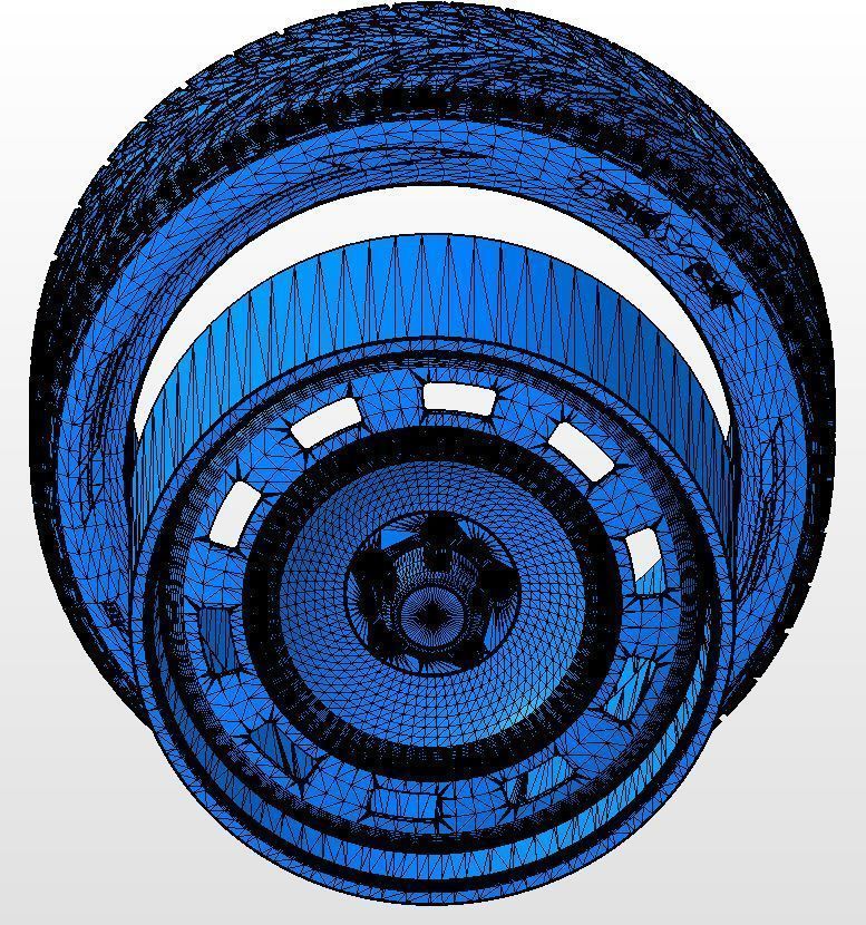 Custom wheels US Mags Scottsdale for your scale model 3D print model_14