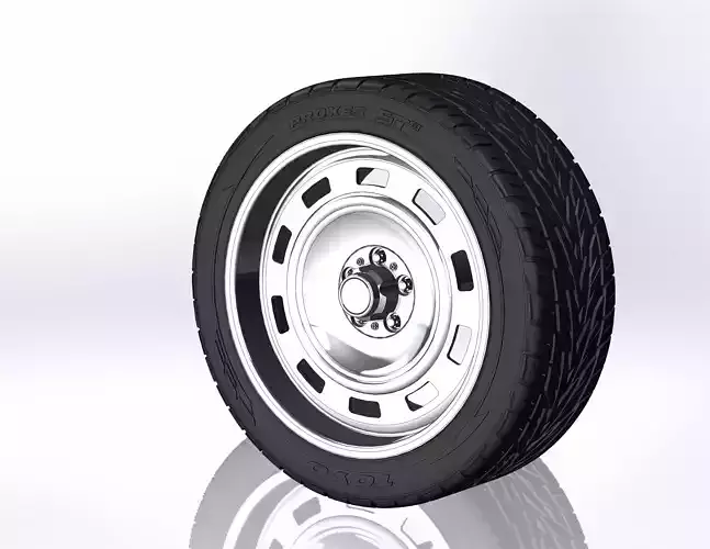 Custom wheels US Mags Scottsdale for your scale model