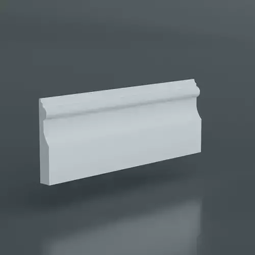 Beaded Baseboard Free 3D model