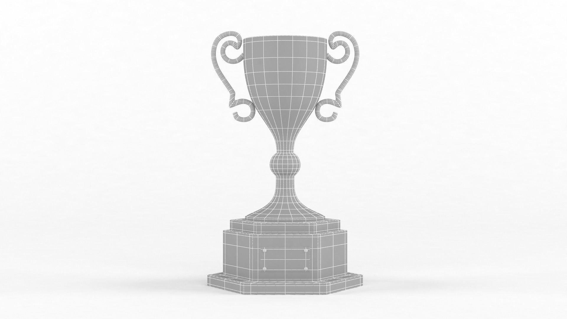 Trophy Cup Collection 3D model_13