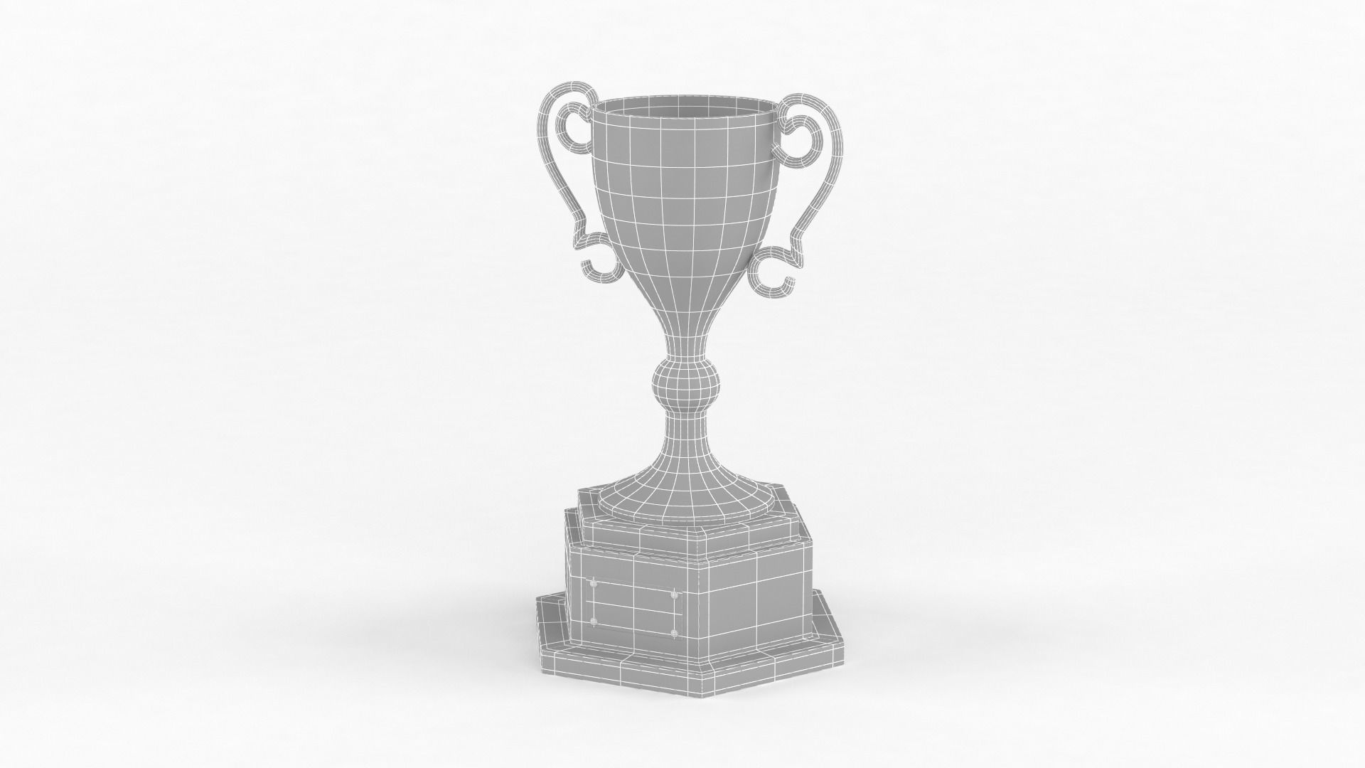 Trophy Cup Collection 3D model_14