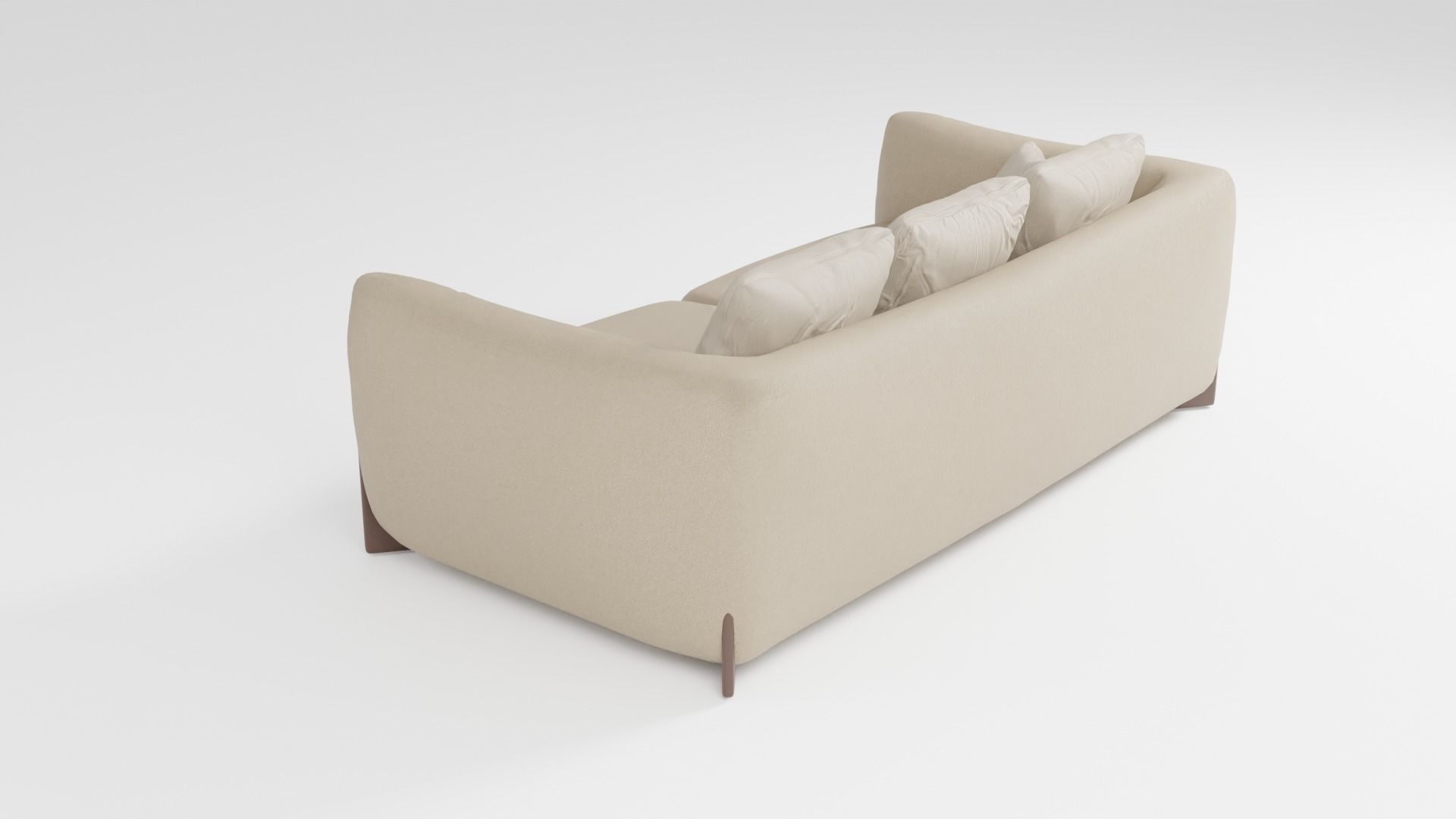 Very soft relief sofa 3D model_2