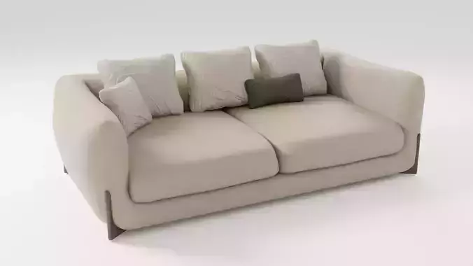 Very soft relief sofa