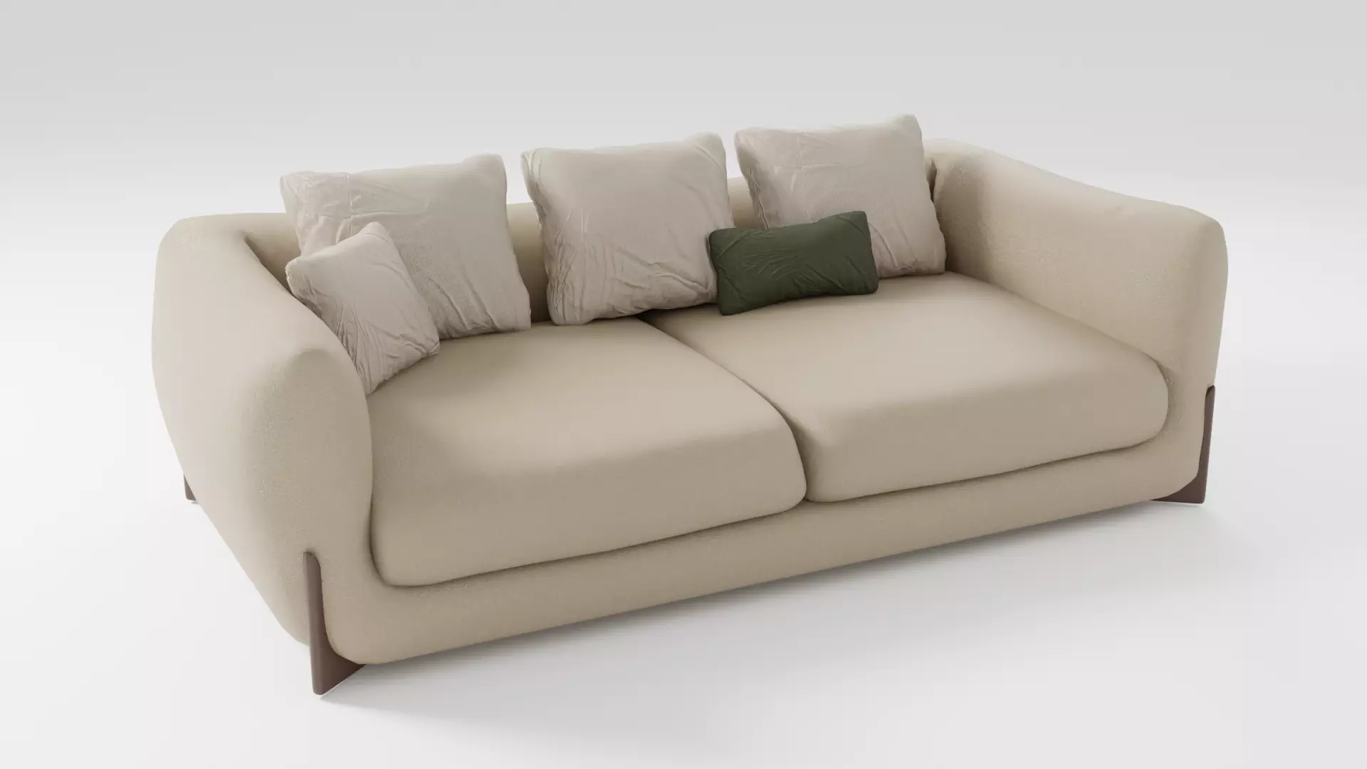 Very soft relief sofa 3D model_0