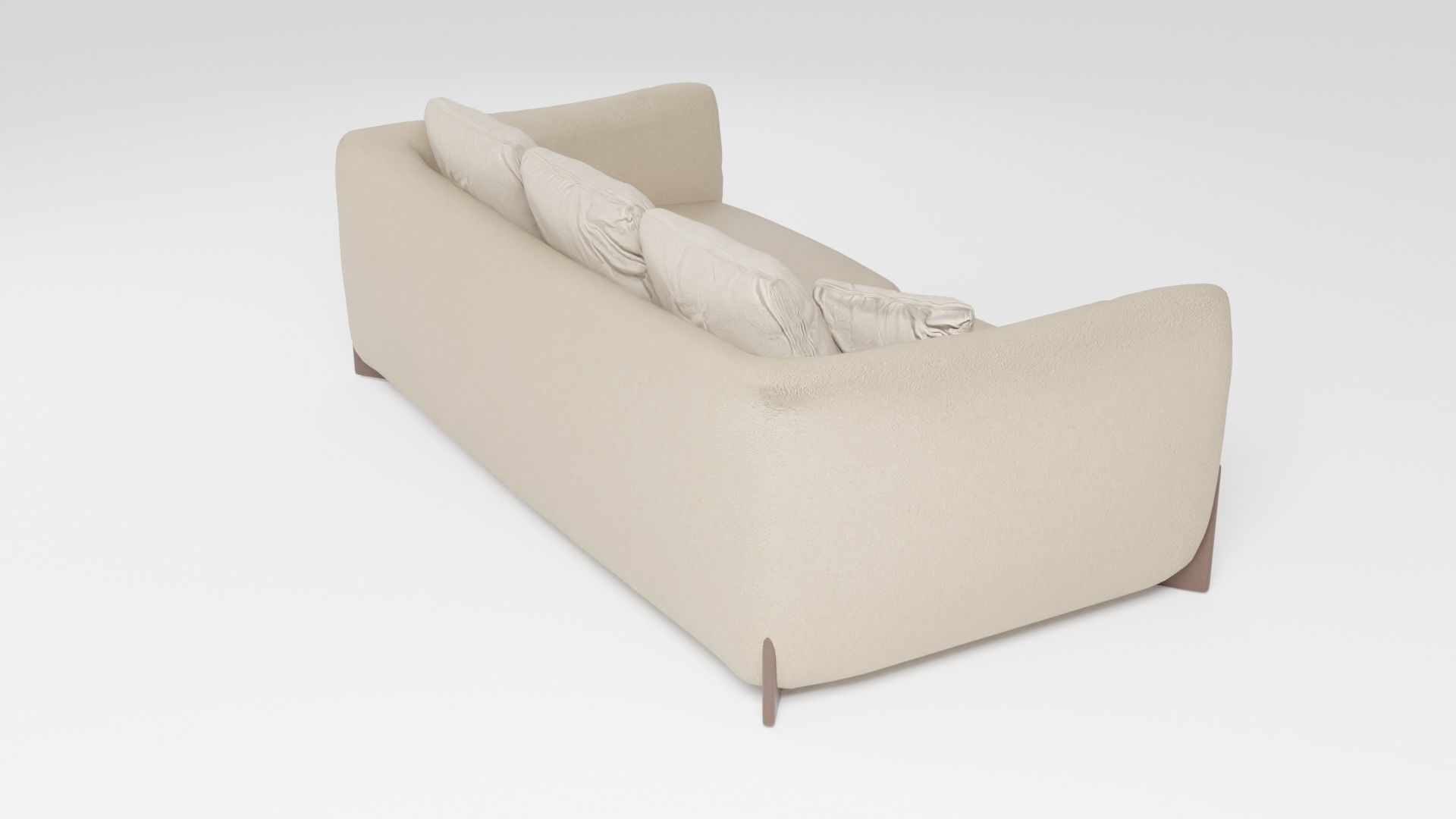 Very soft relief sofa 3D model_1