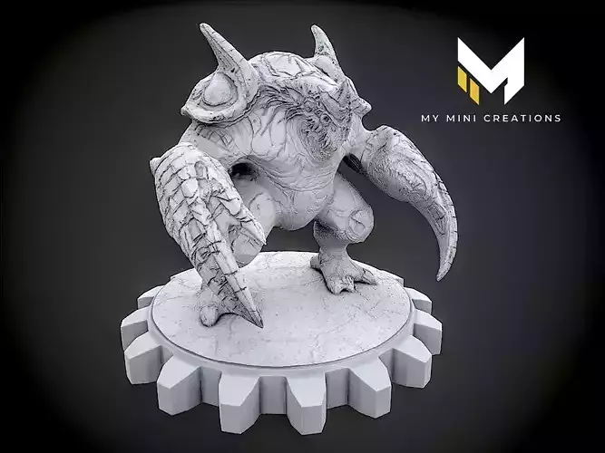 Helldivers inspired creature