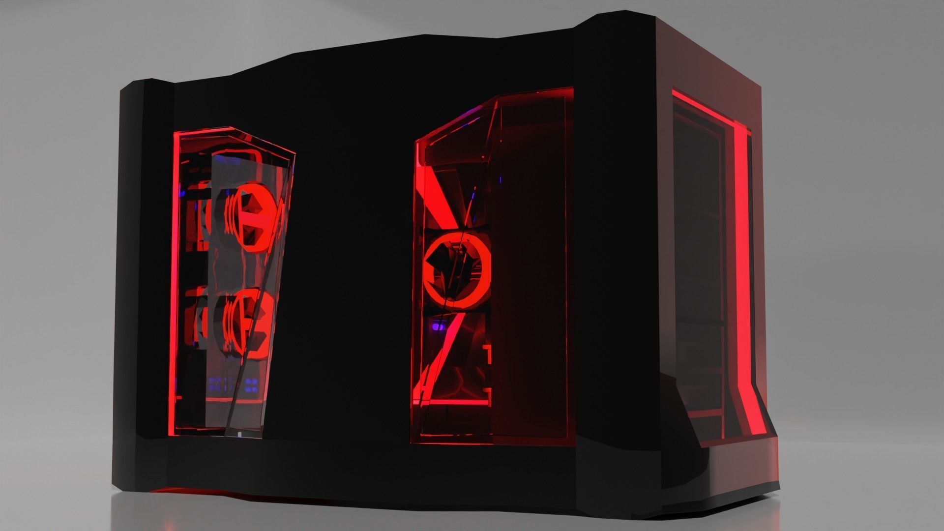 Concept Gaming PC 3D model_1