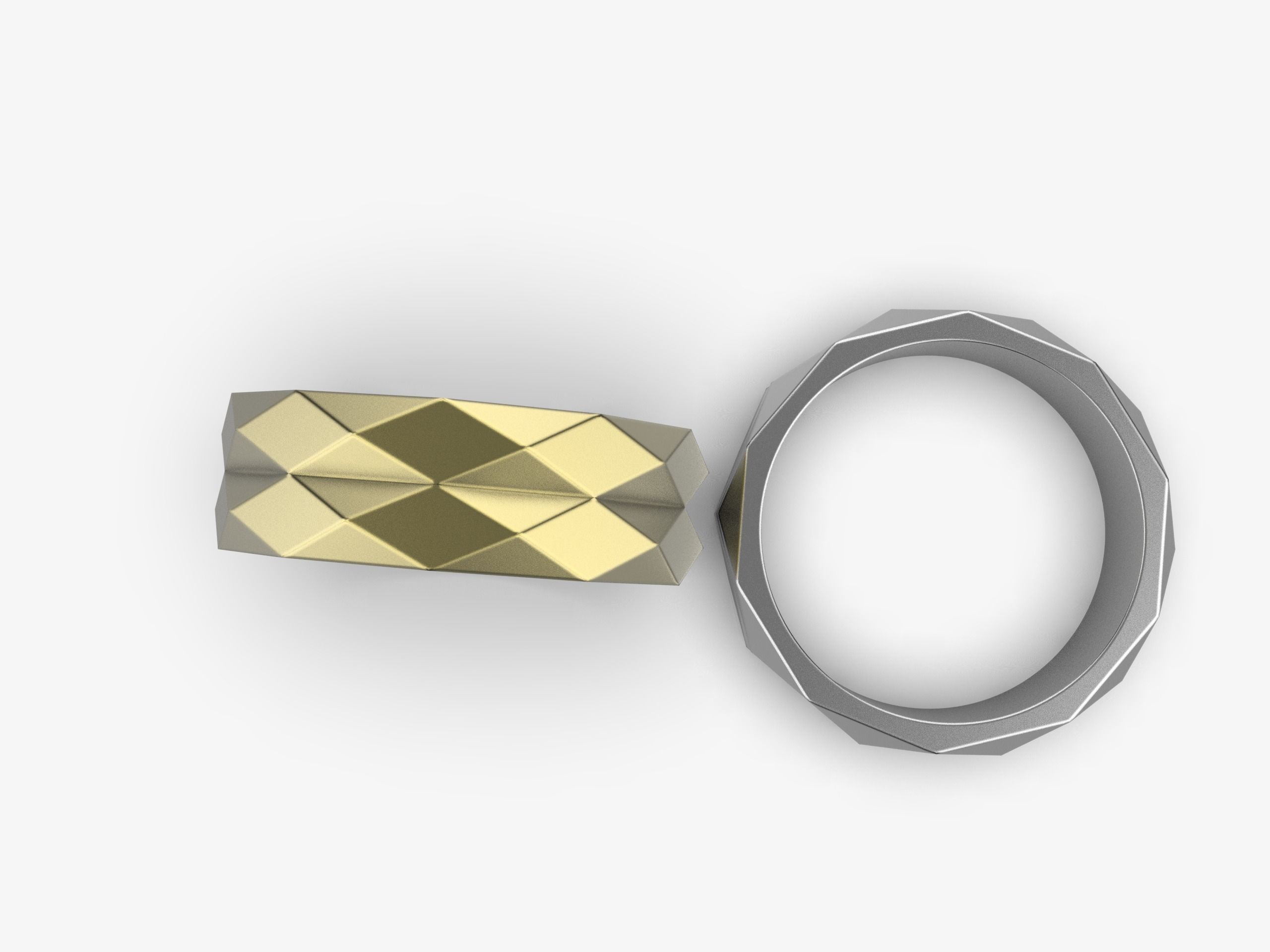 WEDDING ring 3D print model_3