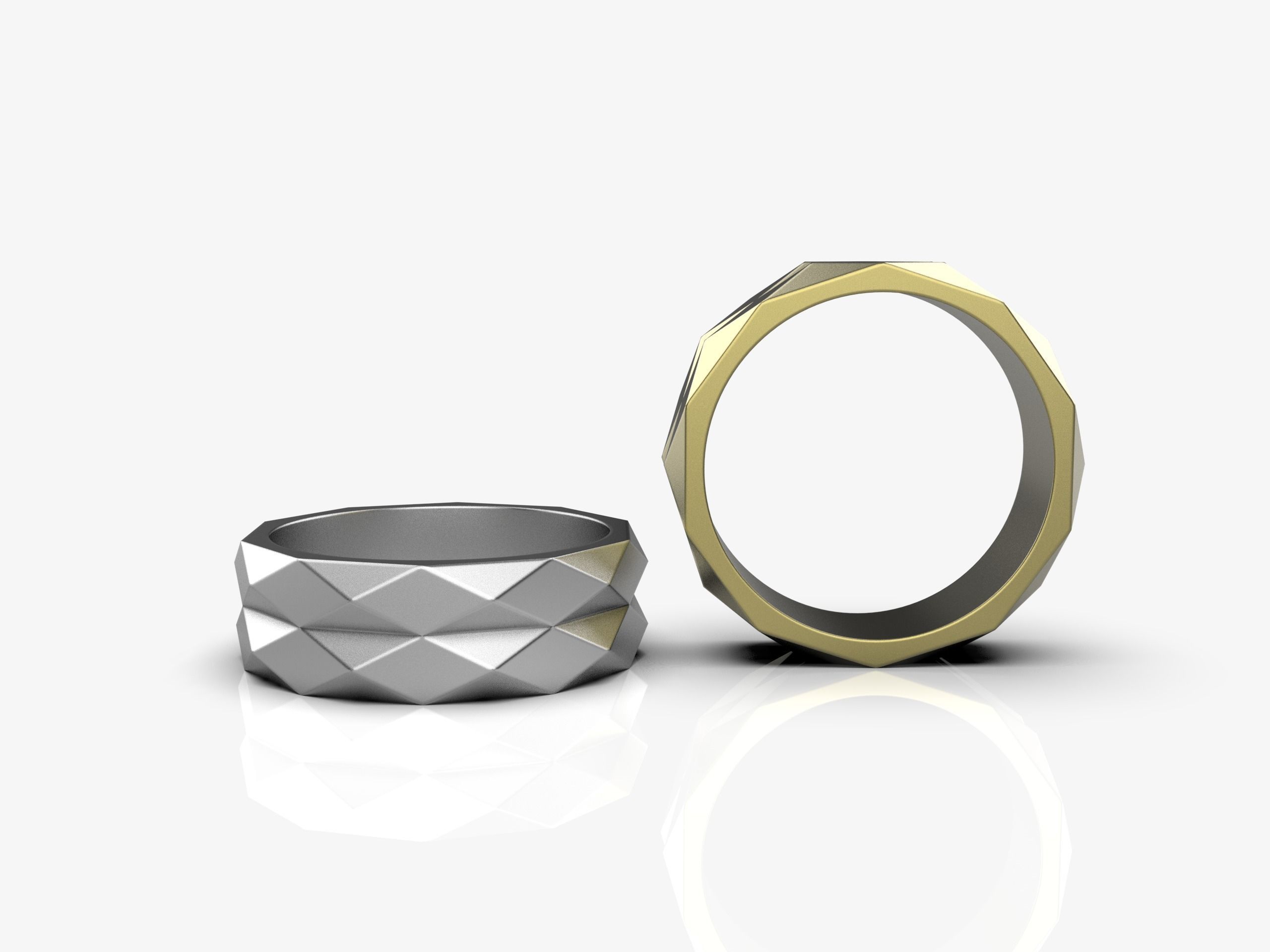 WEDDING ring 3D print model_1