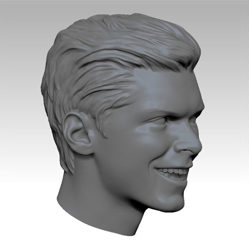 Gotham Jerome Valeska Cameron Monaghan HEAD 3D PRINT MODEL  3D print model_7