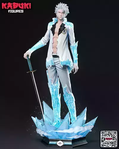 Toshiro Hitsugaya  Bleach Bankai 3D print model