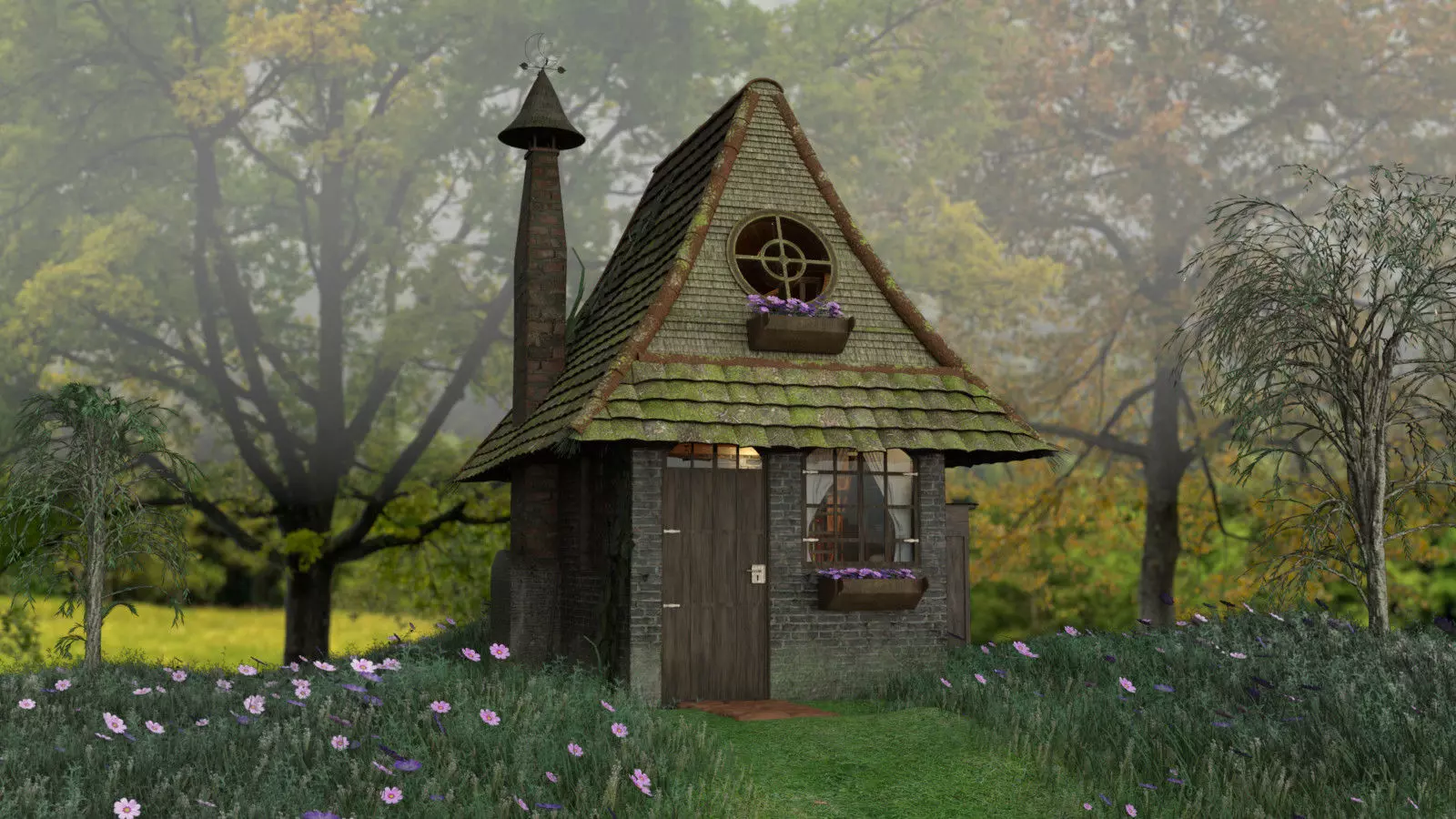 Morgane Le Fay Cottage 3D model_0