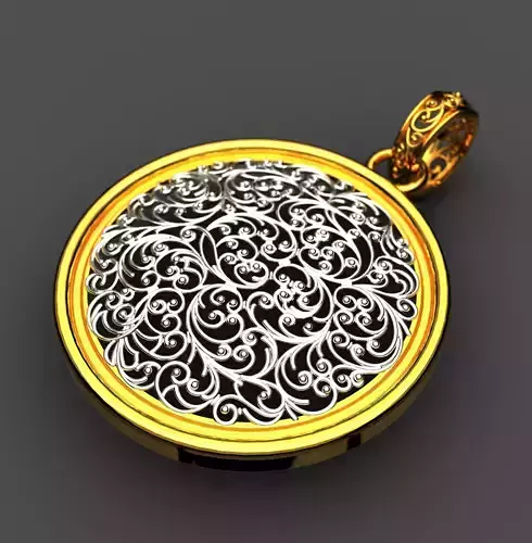  pendant with pattern