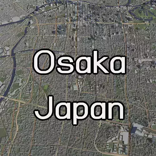 Osaka Japan - city and urban