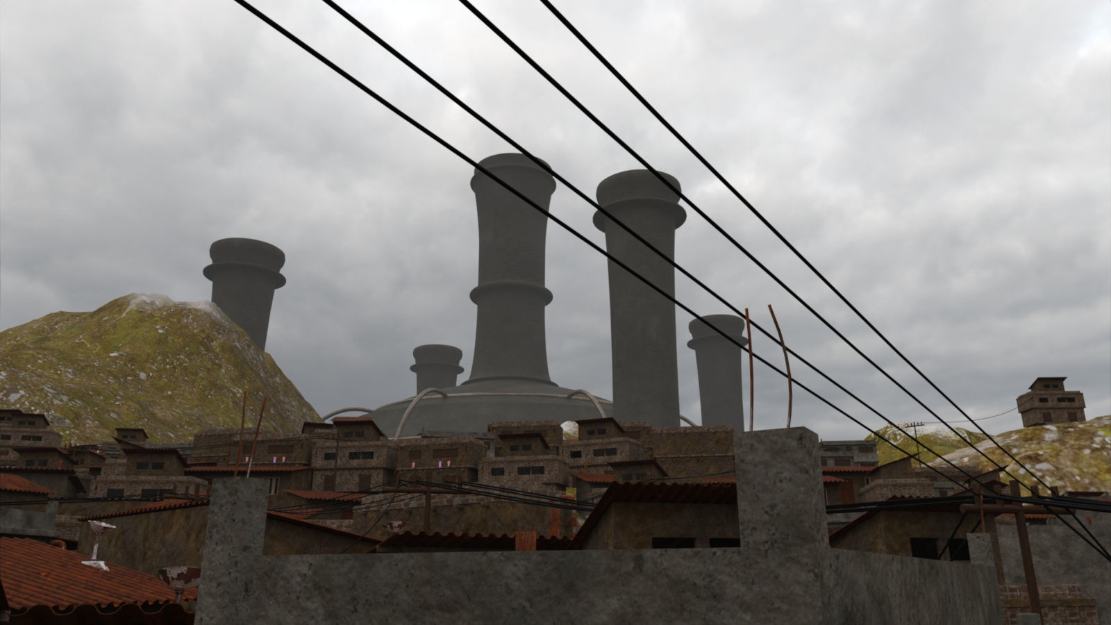 Tharelian Slum - Blue Angel 3D model_5