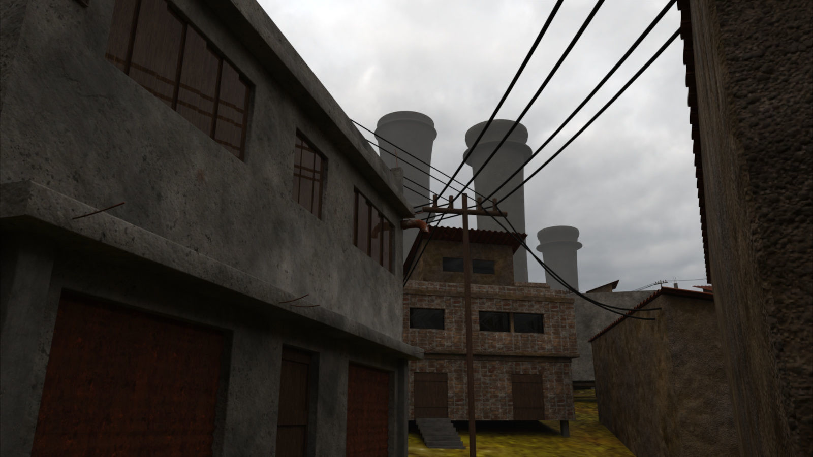 Tharelian Slum - Blue Angel 3D model_1