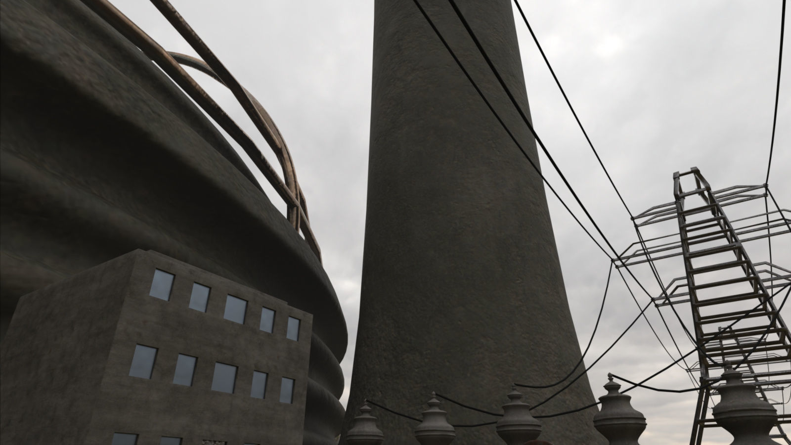 Tharelian Slum - Blue Angel 3D model_7