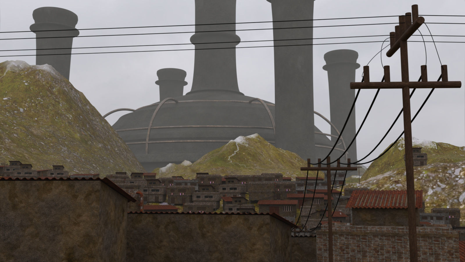 Tharelian Slum - Blue Angel 3D model_4