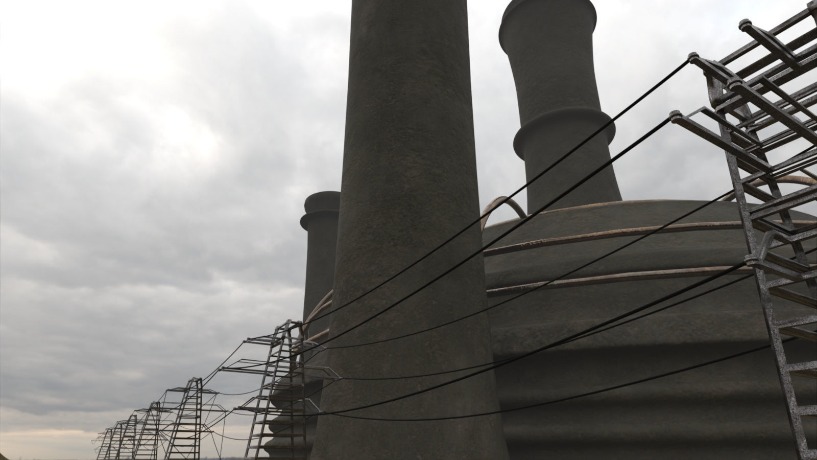 Tharelian Slum - Blue Angel 3D model_6
