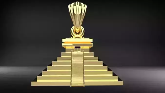 Maya Pyramid  Ancient Temple Charm Pendant Necklace Jewelry