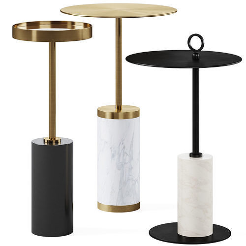 Verona Caseti Rhodes Martini Table by Arhaus 3D model