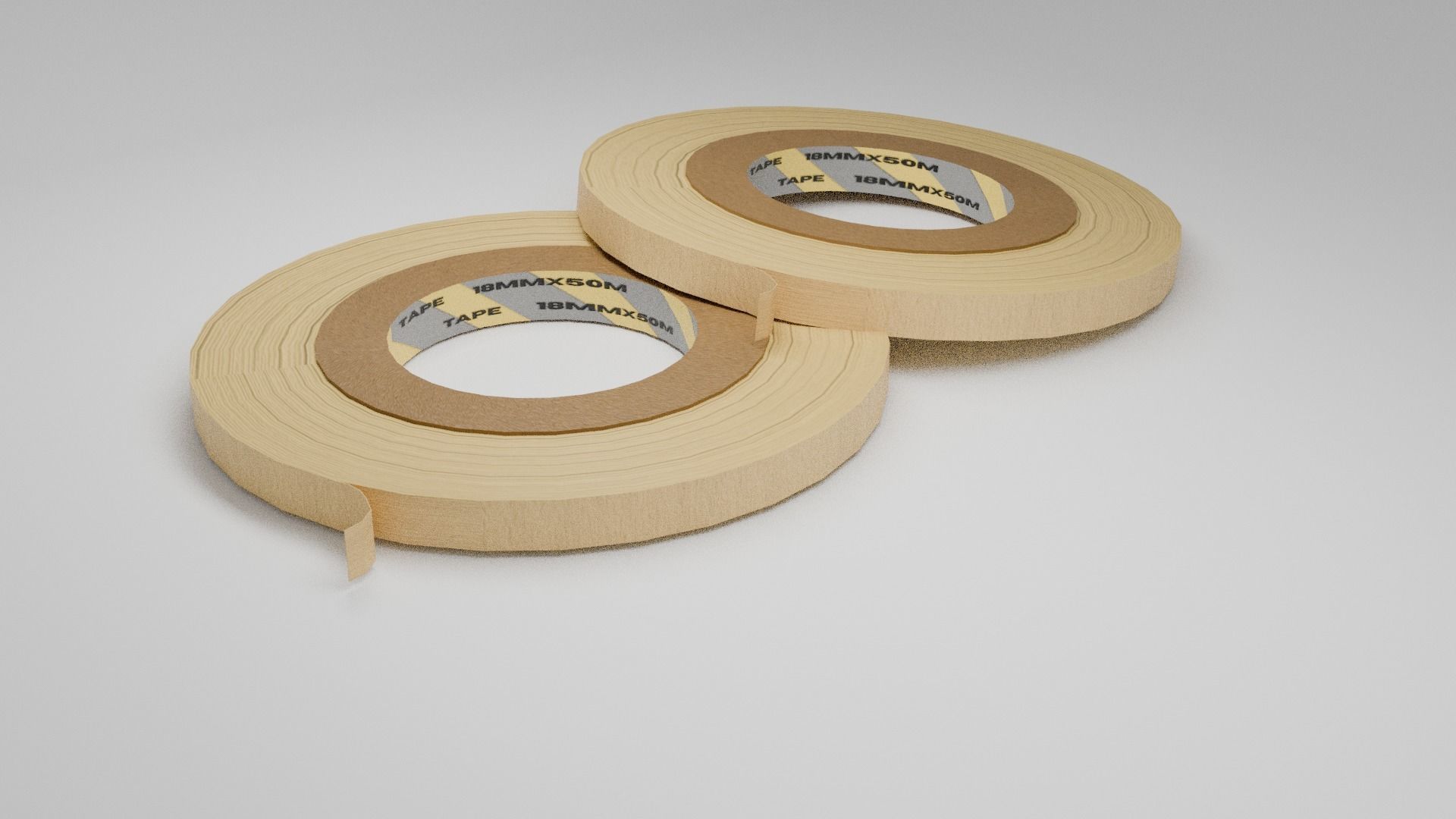 Masking Tape Free 3D model_2