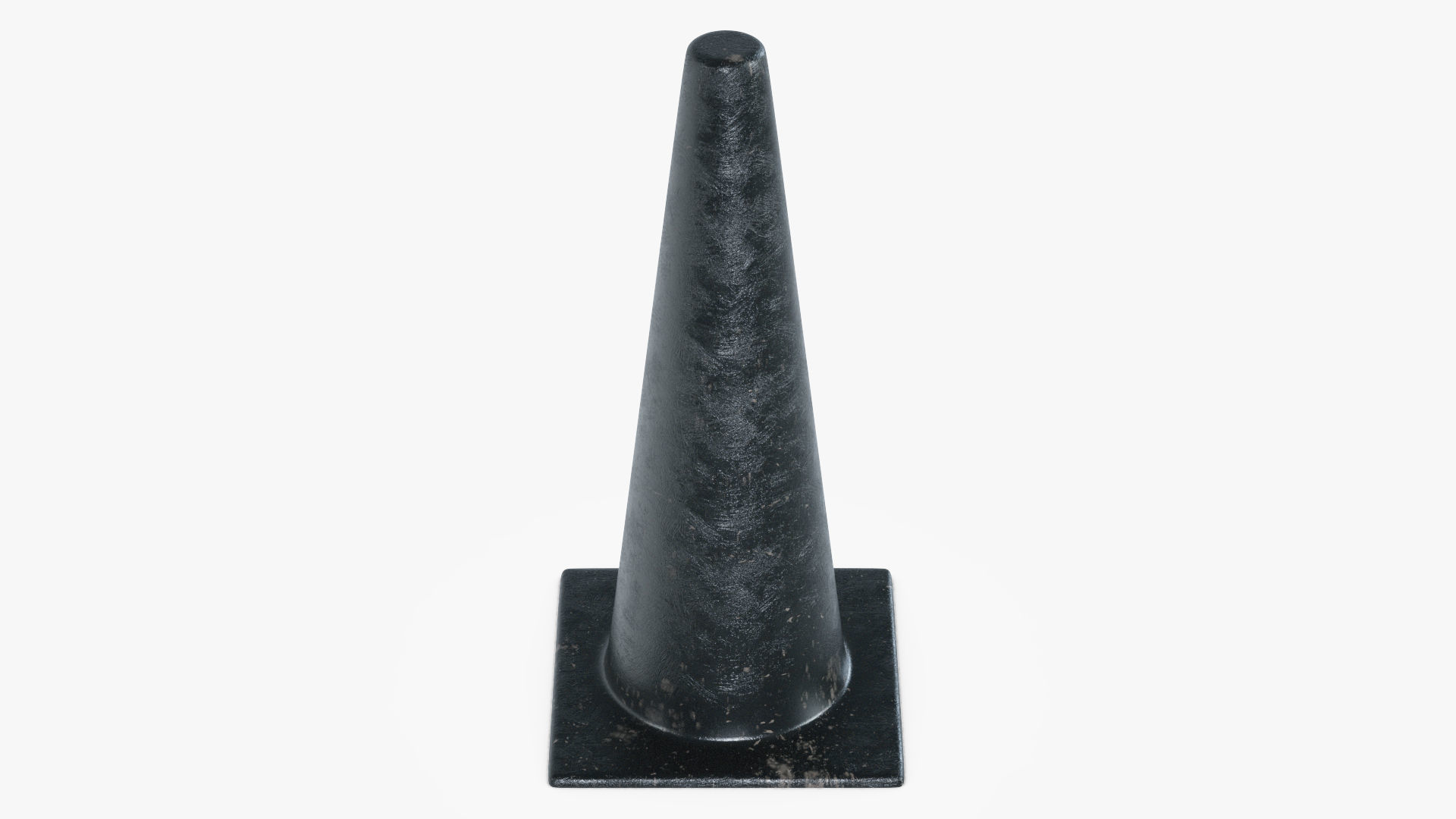 Traffic Elements Cone 2 Ver 1 Low-poly 3D model_15