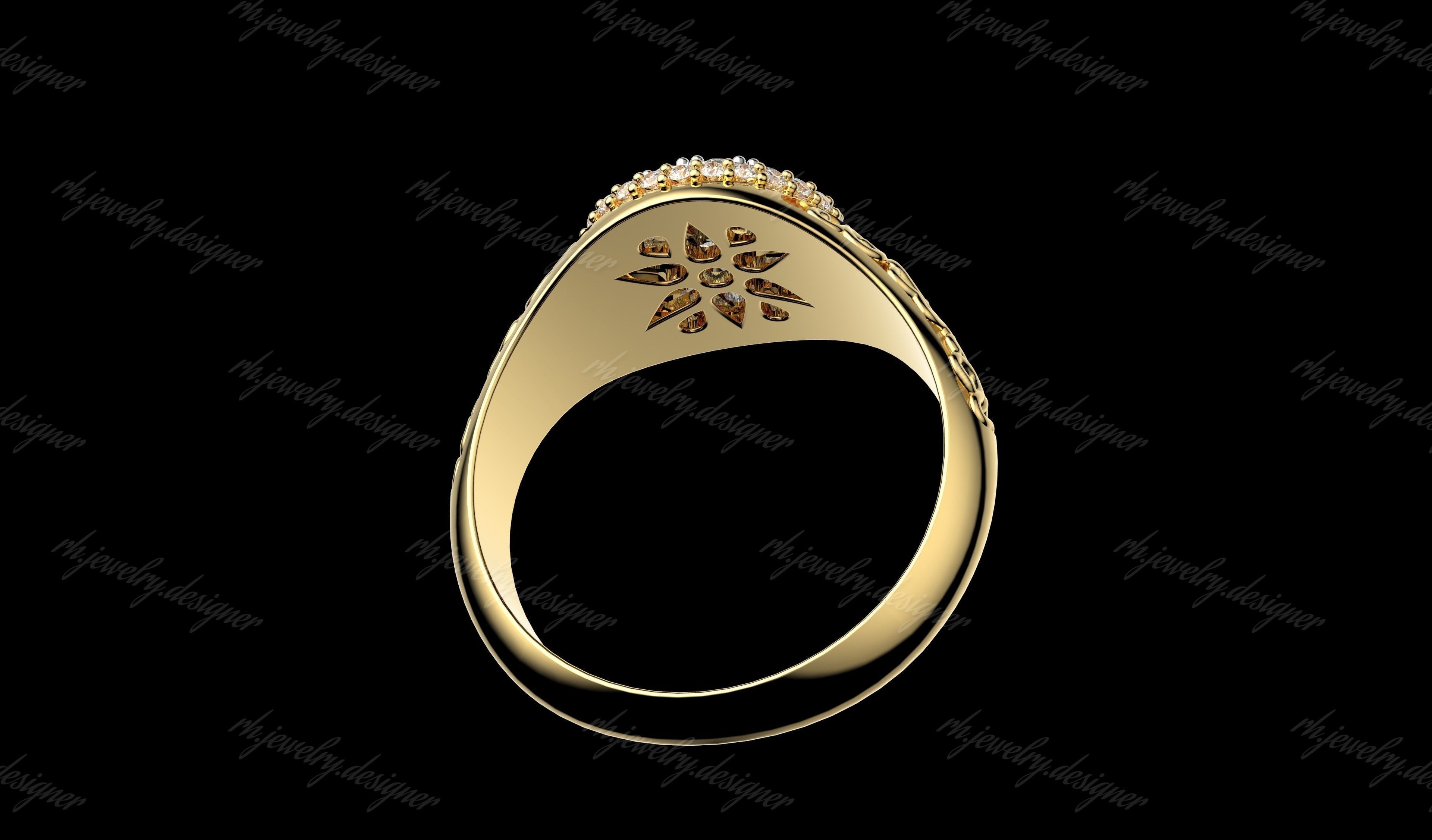 Gold N1162 3D print model_5