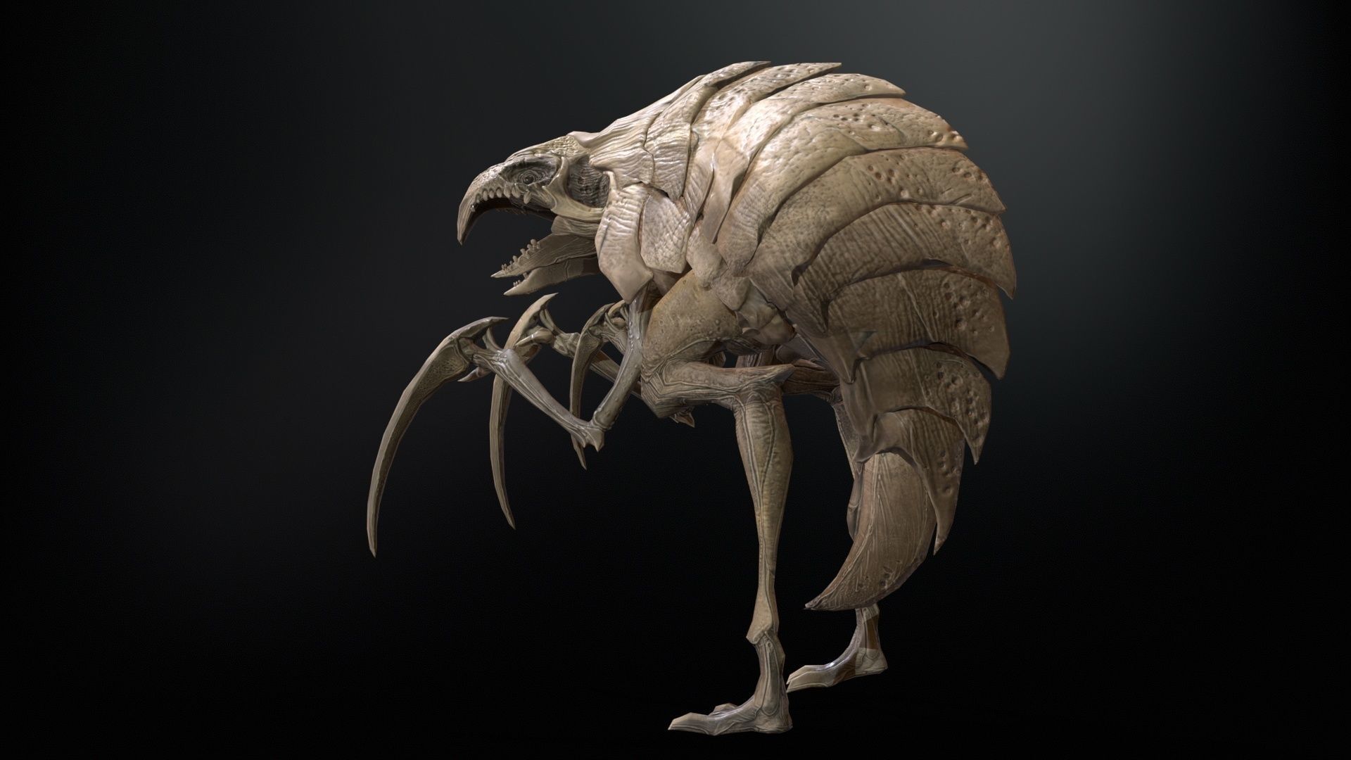 Mutant2R1 Low-poly 3D model_16