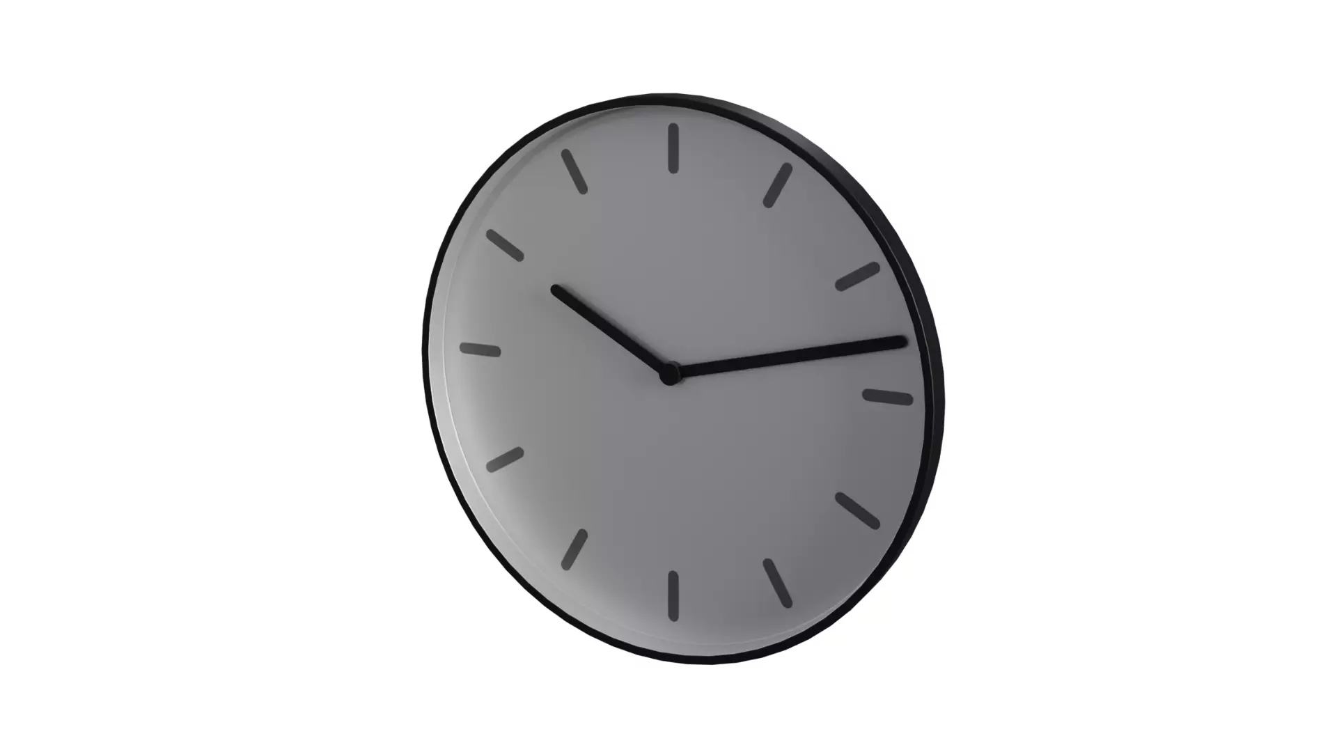 Wall clock 3D model_0