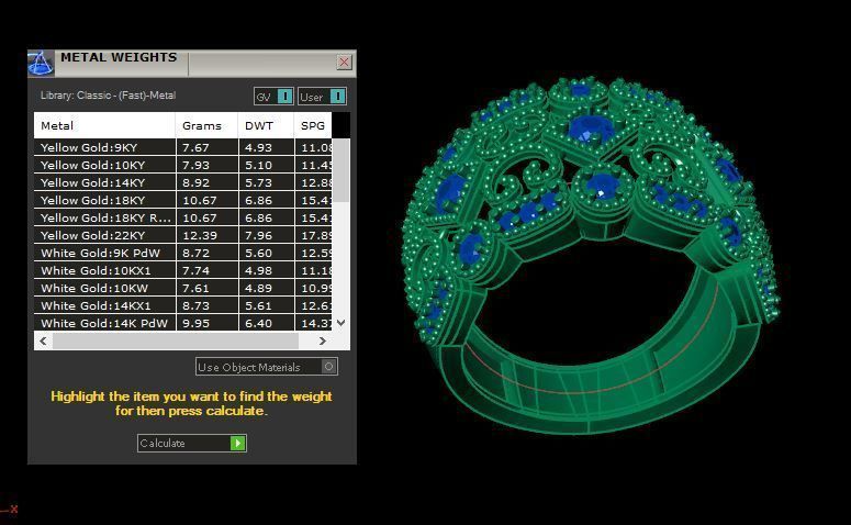 bead rings for daimonds 3D print model_14