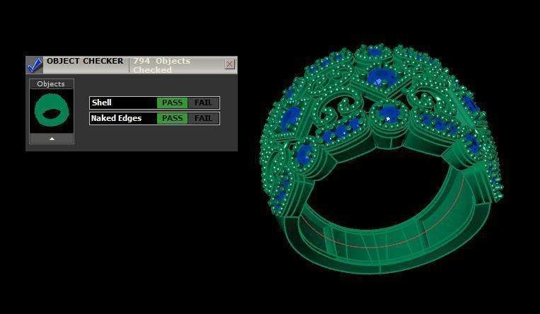 bead rings for daimonds 3D print model_15