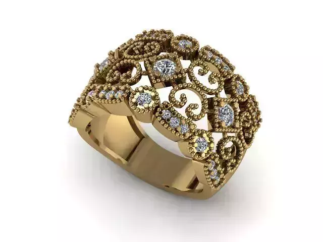 bead rings for daimonds