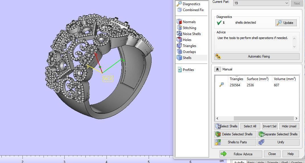 bead rings for daimonds 3D print model_16
