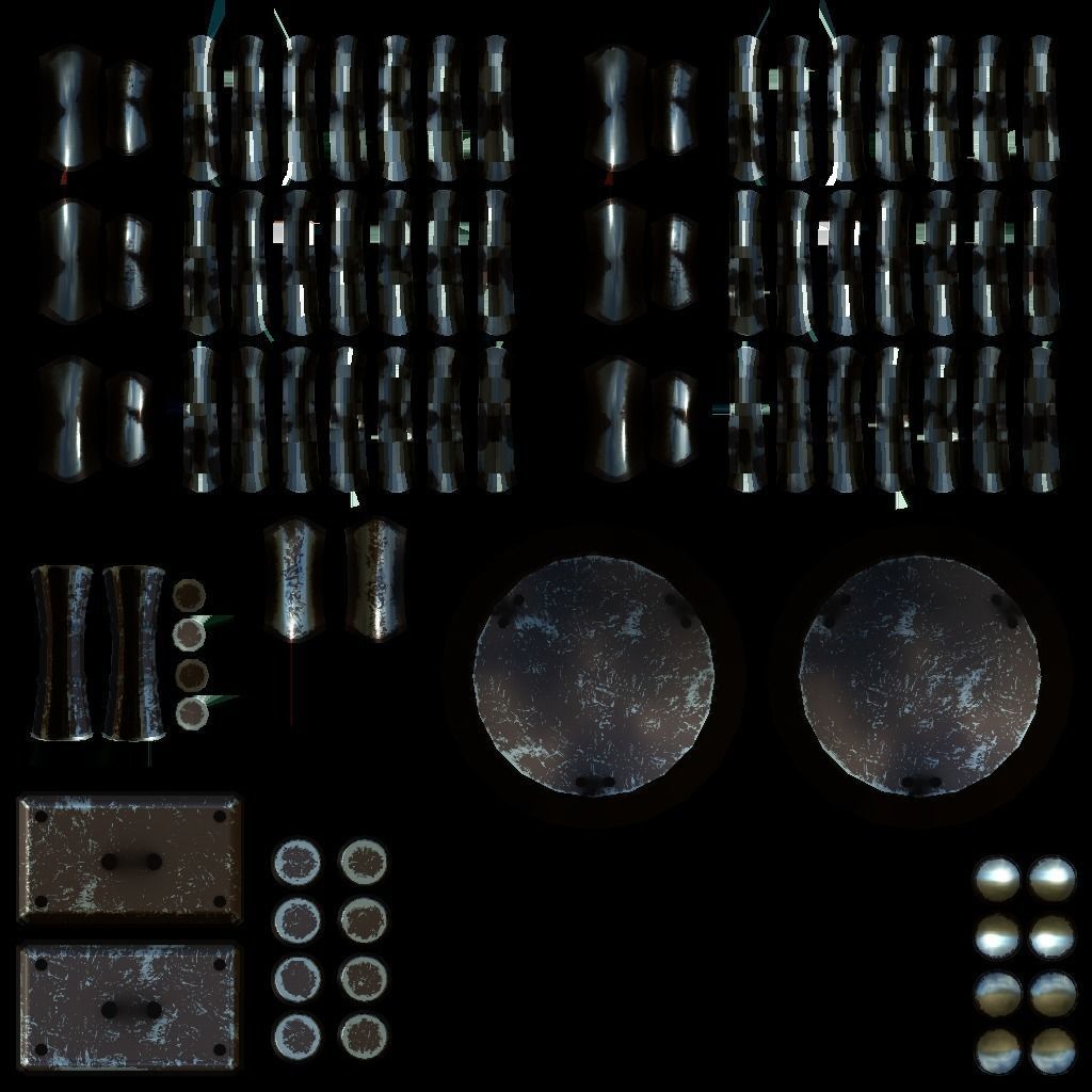 Quidditch Set Low-poly 3D model_5