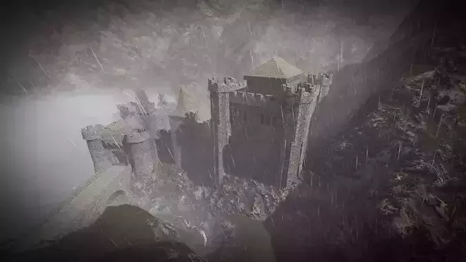 Medieval Castle 3D model