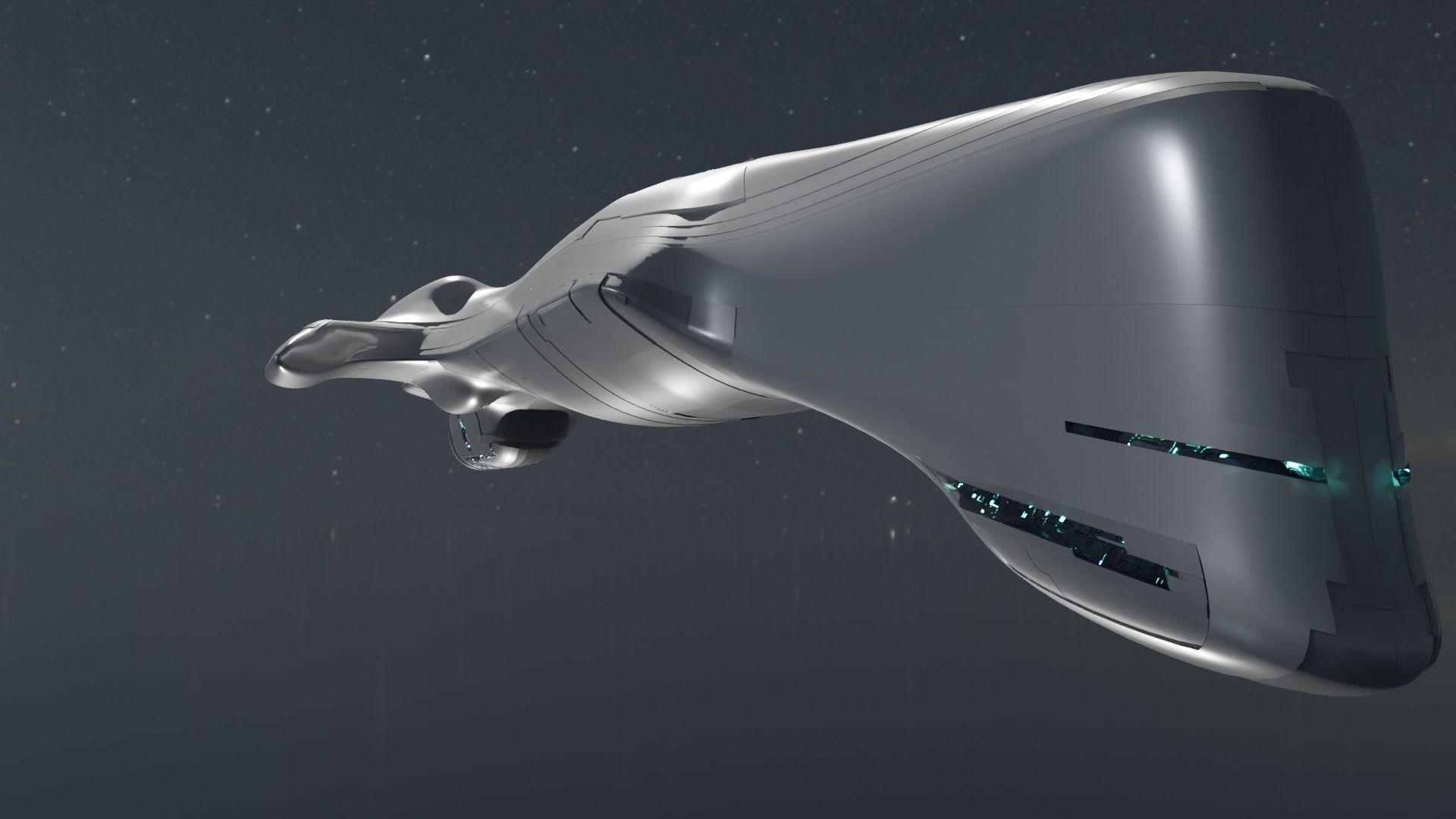 Space Cruiser 3D model_17