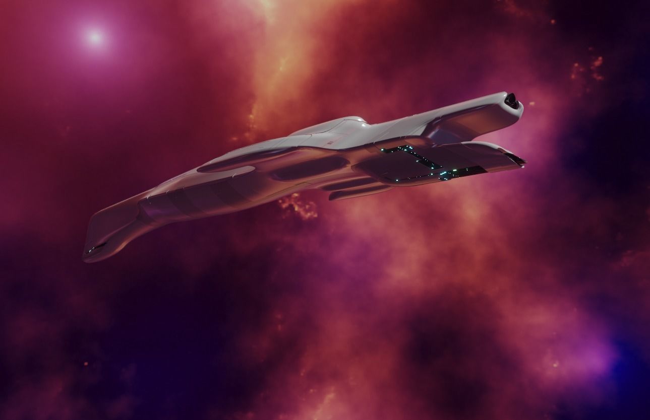 Space Cruiser 3D model_11